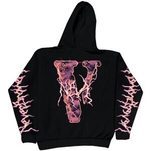 NEW! Vlone x Never Broke Again Eyes Hoodie L